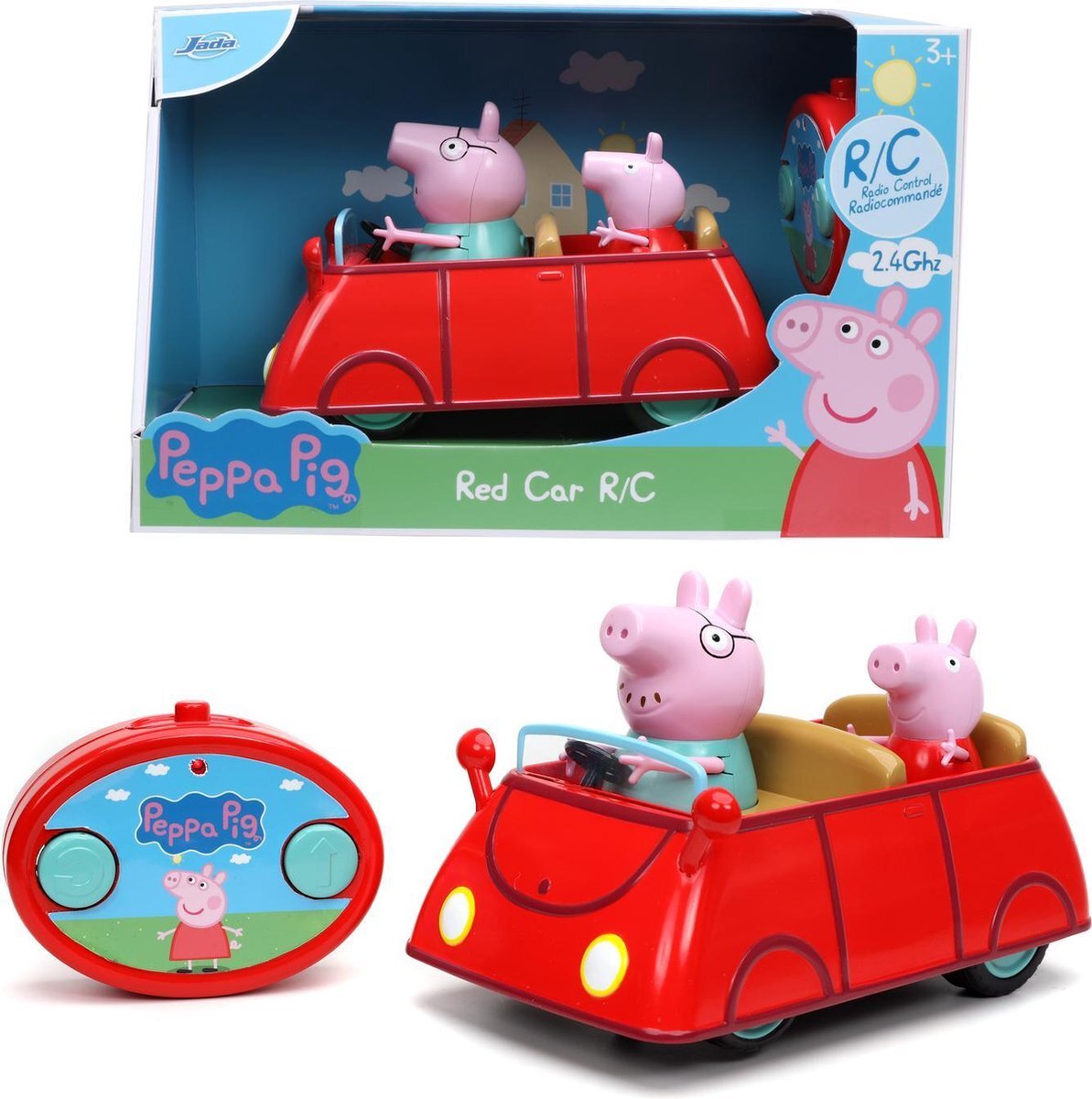 Jada Toys RC Peppa Pig Car - Bestuurbare auto