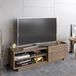 Merkloos Asir TV-kast - Televisiemeubel - Okkernoot – 140 x 41,4 x 37,1 cm