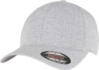 Urban Classics HEATHERLIGHT Flexfit pet - S/M - Grijs