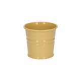 Icecat Pot de fleurs, zinc, sable, Ø 7 cm