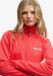 Superdry - Bench Veste d'entraînement à col haut et contraste - Femme - S - Écarlate/Bench Rose
