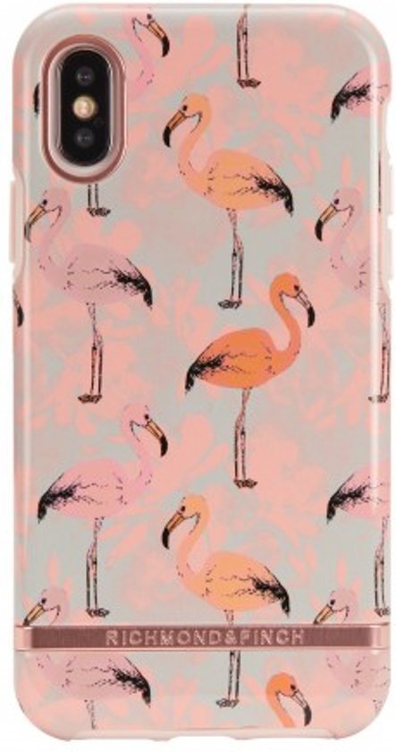 Richmond & Finch iPhone X Pink Flamingo â€“ Rose Gold