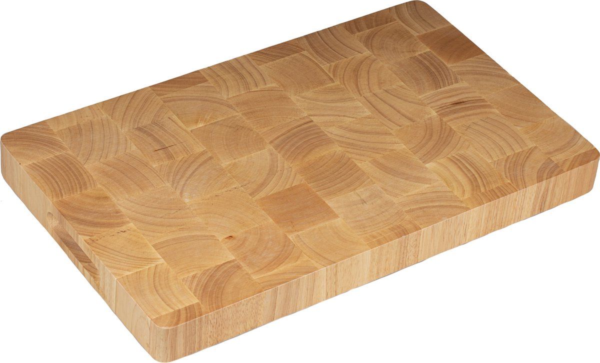 CasaLupo Snijplank Rubberwood 53 x 32.5 cm - Bruin