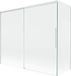 Mexen Rox paroi de douche, 2-delige coulissant 180 + 80 x 150 cm, transparent, blanc
