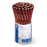 STAEDTLER Noris Club Jumbo 1285-2KP50 schrijfstift, hardheid HB, koker met 50 stuks