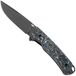 MK Knives & Tools Humbler Frost 02F.FC007, Stonewashed Black PVD MagnaCut, FatCarbon, couteau de poche