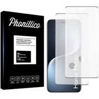 Phonillico® Honor Magic 7 Pro 5G Gehard Glas Schermbeschermer (2 stuks)
