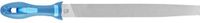 PFERD TOOLS 11216306 Werkplaatsvijl platte punt kap 1 incl. ergonomisch vijlheft voor grove verspaning en voorbewerken