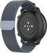 Strap-it Milanees bandje 20mm - Grijs - Geschikt voor 20mm smartwatches