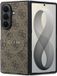 Guess hoesje - geschikt voor Samsung Galaxy Z Fold8 Ultra - geschikt voor MagSafe - kunstleer - Bruin