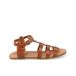 Pisamonas Sandalen donkerbruin