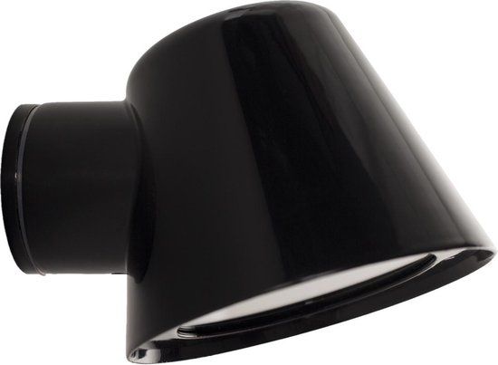Merkloos KS Verlichting Vita Cup Plafond-/wandarmatuur Zwart