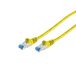 S/CONN 75711-Y Cat6a S/FTP Kabel réseau Jaune 1 m