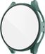 Strap-it Hard case bescherming - Stevig PC hoesje met glasplaat geschikt voor Samsung Galaxy Watch 5 40mm - groen