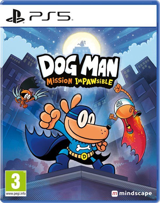 Dog Man: Mission Impawsible - PlayStation 5 - Standard Edition - Blu-ray