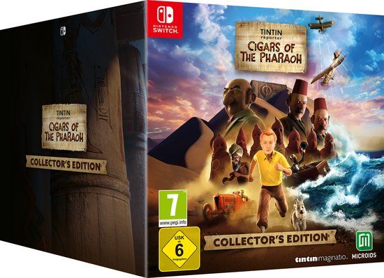 Mindscape Kuifje Reporter: De Sigaren van de Farao Collector's Edition - Nintendo Switch