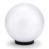 Velamp 250 mm E27 LED-spot voor buiten, IP44, waterdicht, voor tuin, park, condominium, terras, wit