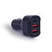 Goodyear Oplader 2 USB en 1 USB-C, 3 poorten voor sigarettenaansteker, auto, snel opladen, meervoudige USB voor iPhone 16/15/14/13/12/11 X, Samsung Galaxy S24/S23/S22/A54, Xiaomi, Huawei