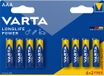 Varta Longlife Power AAA 8 stuks