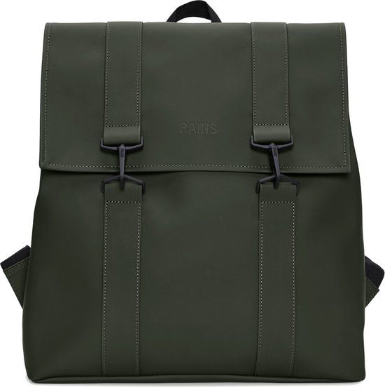 Rains MSN W3 Unisex Rugzak - Groen