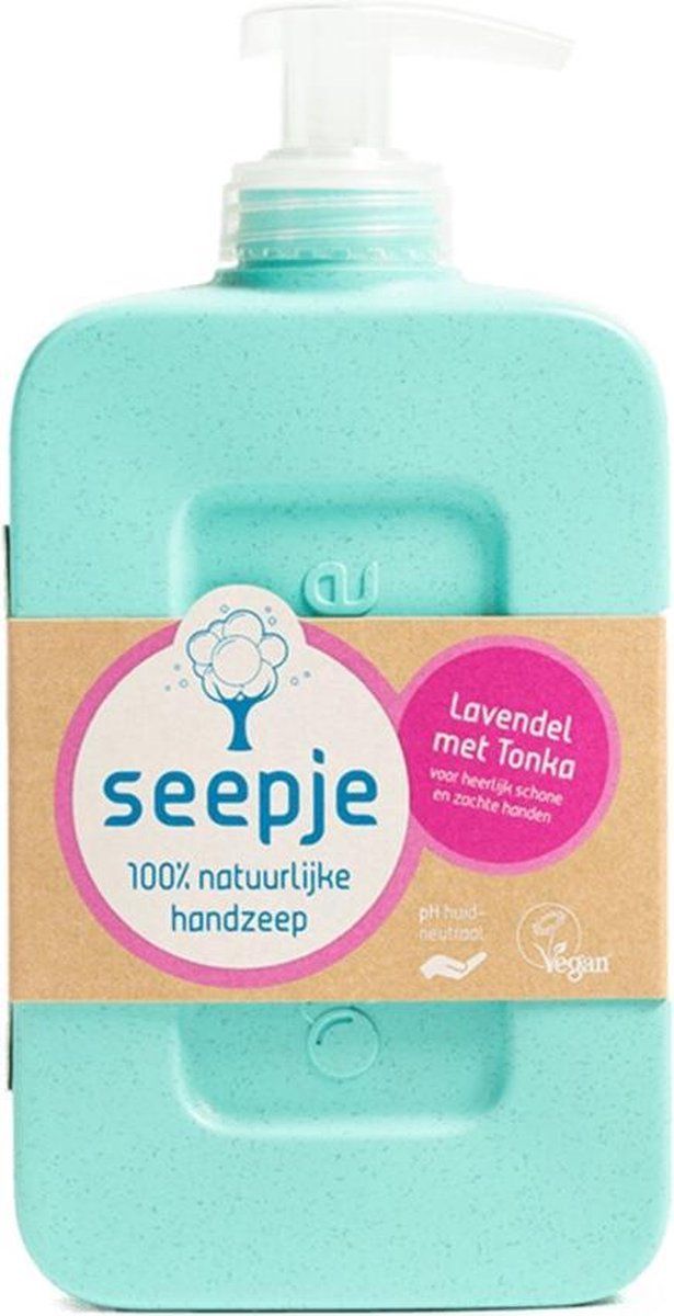 Seepje Handzeep Lavendel met Tonka 300 ml - 8 stuks
