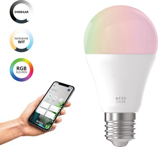 EGLO connect.z Smart LED Lamp - E27 - RGB & White - Dimmable - Zigbee
