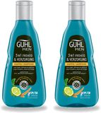 Guhl Shampoo 3-en-1 Fraîcheur & Soin Homme - 250 ml - Pack économique - 2 pièces