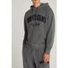 Tommy Hilfiger Tjm Relaxed Vintage Varsity Black Hoodie XL
