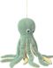 Inware Pluche Octopus Knuffeldier - Groen - 36 cm