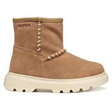 Geox B Kiddarth Enkellaars voor babymeisjes, whisky, 24 EU