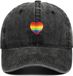 Shenzhen Haorui Industrial Technology Co., Ltd. Casquette arc-en-ciel à effet denim
