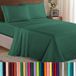 Elegant Comfort Luxe 1500 Draadtelling Egyptische Katoen 4-delige Beddengoed Set, Cal King, Hunter Green