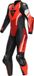 Dainese Misano 3 D-Air Perforated Dames Zwart Fluo Rood Rood 1-Delig Motorpak - Racepak