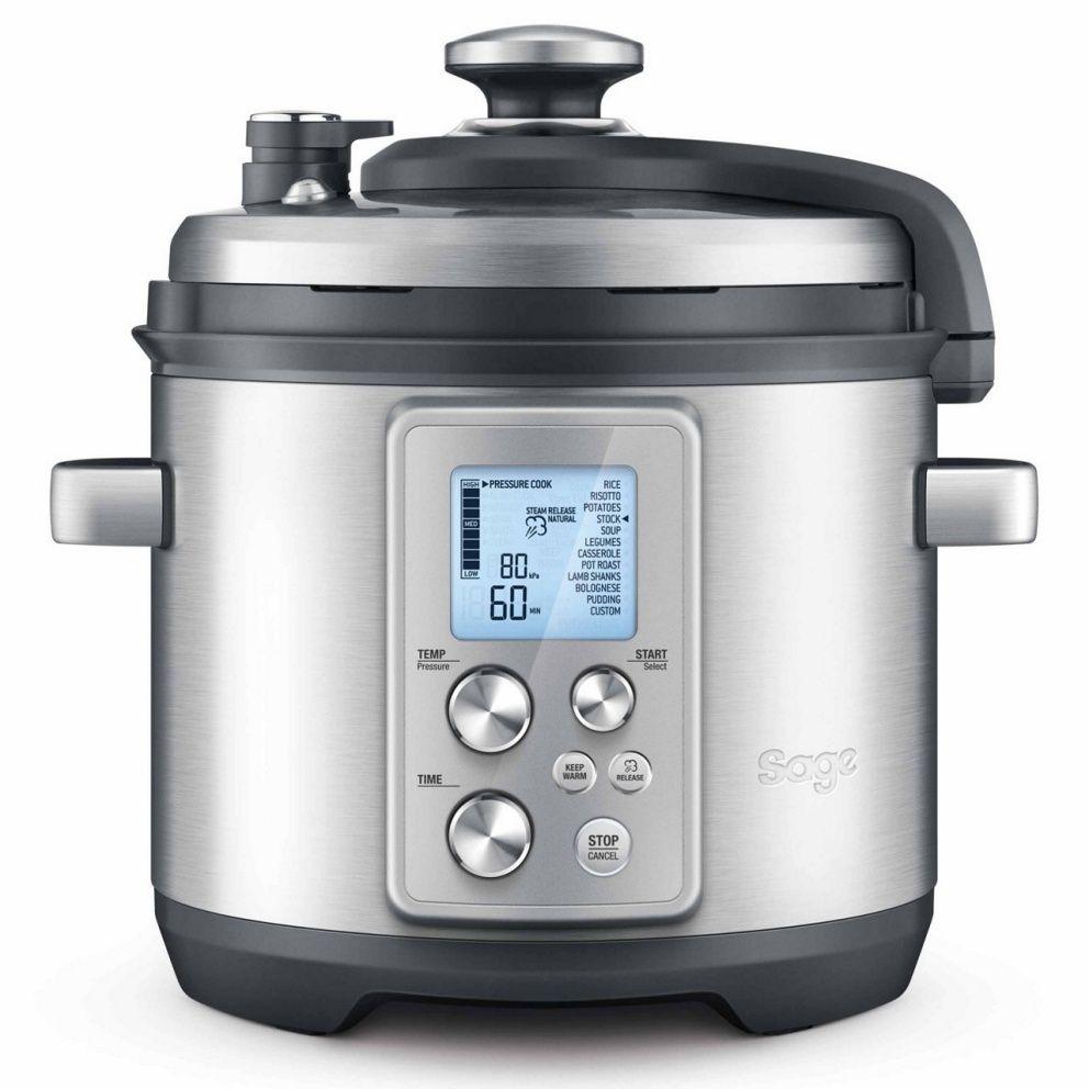Sage the Fast Slow Pro - Slowcooker - 6L - Stainless Steel