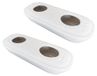 Humidificateur pour radiateur - Lot de 2 - Céramique - Blanc - 550 ml