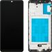 MP Display met Touchscreen compatibel met Samsung Galaxy A31 A315, met Frame, Zwart