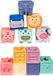 Smily Play Blocs de construction sensoriels doux, 12 pièces