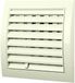 Europlast Muurrooster regelbaar 150x150mm, diameter 100mm, wit