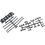 Axial Univ Mount 5 Emmer Light Bar, Zwart