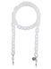Cheeky Chain Munich Cheeky Chain Ketting 'Tokio' zilver / wit