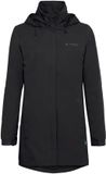 VAUDE Escape Parka Dames Jas Zwart Maat 40