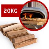 STOCERS Pizzahout voor kleine pizzaoven | 20 kg | voor Ooni Karu oven