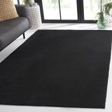 Safavieh Boho tapijt voor woonkamer, eetkamer, slaapkamer - Loft Collection, korte pool, zwart, 91 x 152 cm