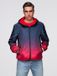 OMBRE Jas - Rits Rood S