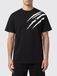 Plein Sport T-shirt met ronde hals en korte mouwen scratch heren
