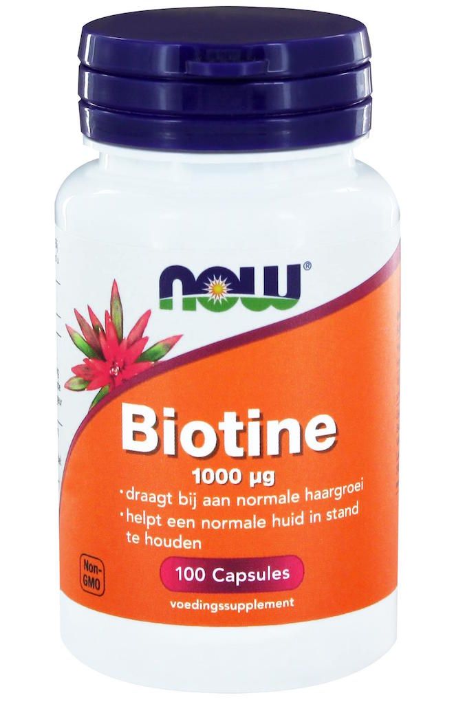 NOW Biotine 1000mcg Capsules 100st