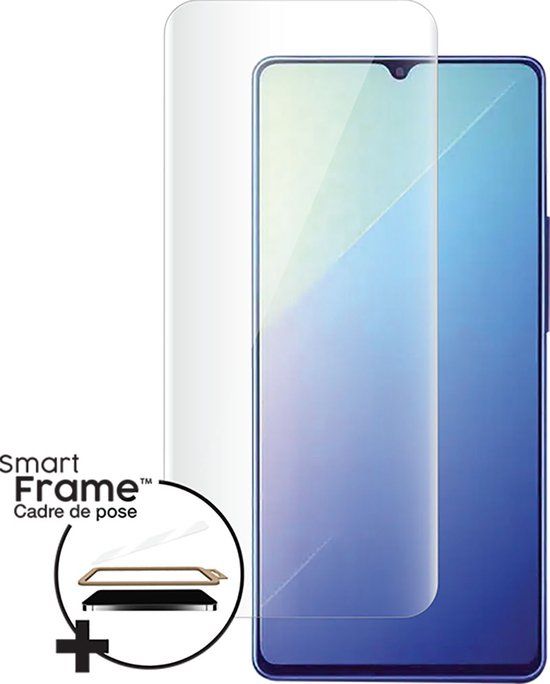 Bigben Connected Screenprotector Tempered Glass voor Honor 200 Lite Transparant + SmartFrame