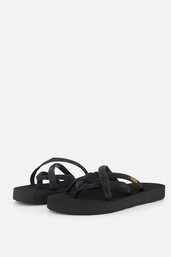 Teva Olowahu Dames Teenslippers - Zwart - Maat 37