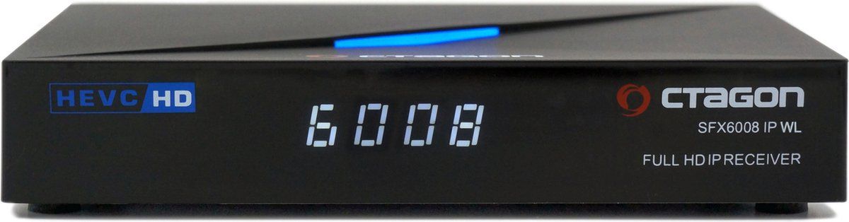 Octagon SFX 6008 WL - Lunix H.265 - Zwart