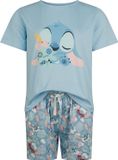 Lilo & Stitch Naptime Pyjama meerkleurig Katoen - Vrouwen XL